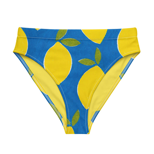 ♻️ Lemons Recycled high-waisted bikini bottom