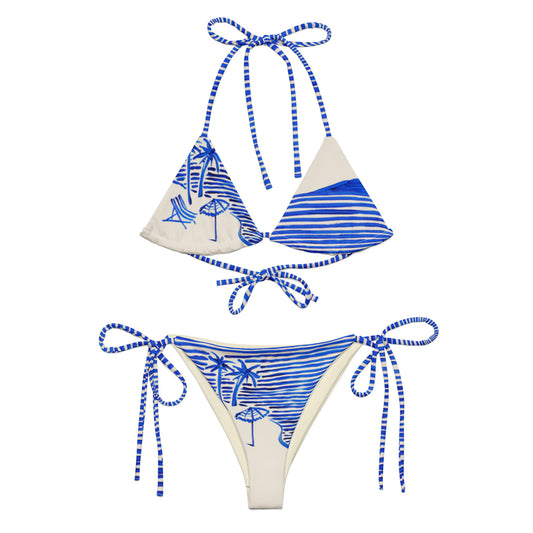 ♻️ Riviera recycled string bikini